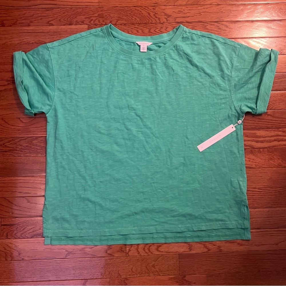 Caslon Green T-Shirt- Large